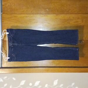 Dark blue jeans